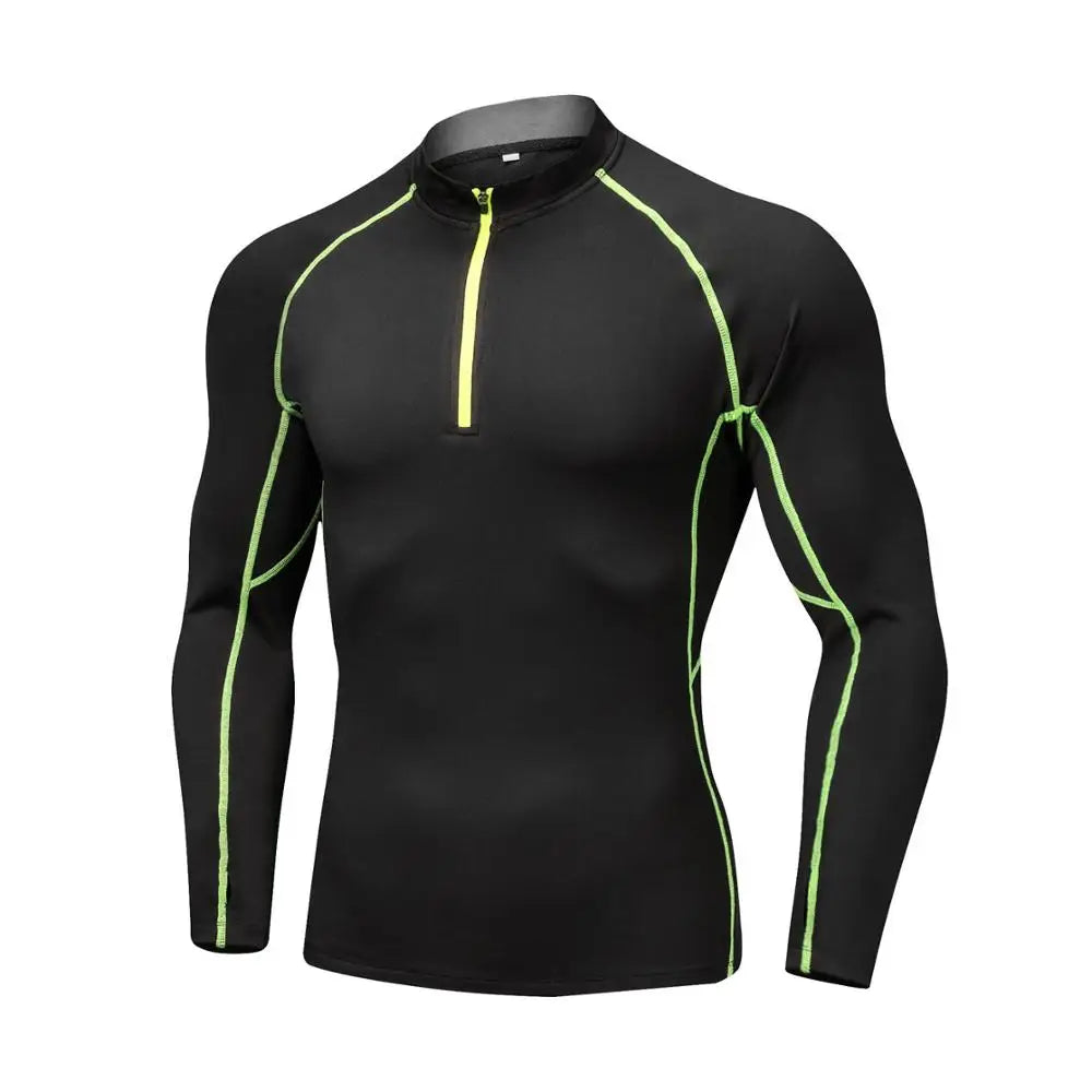 Men's Thermal Base Layer Half Zip Top