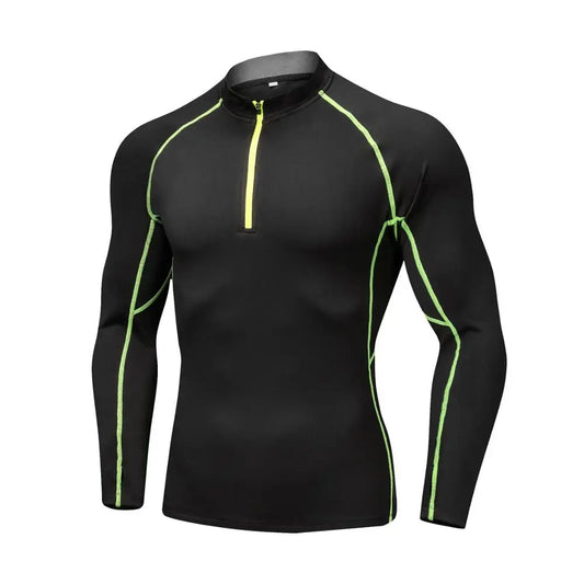 Men's Thermal Base Layer Half Zip Top