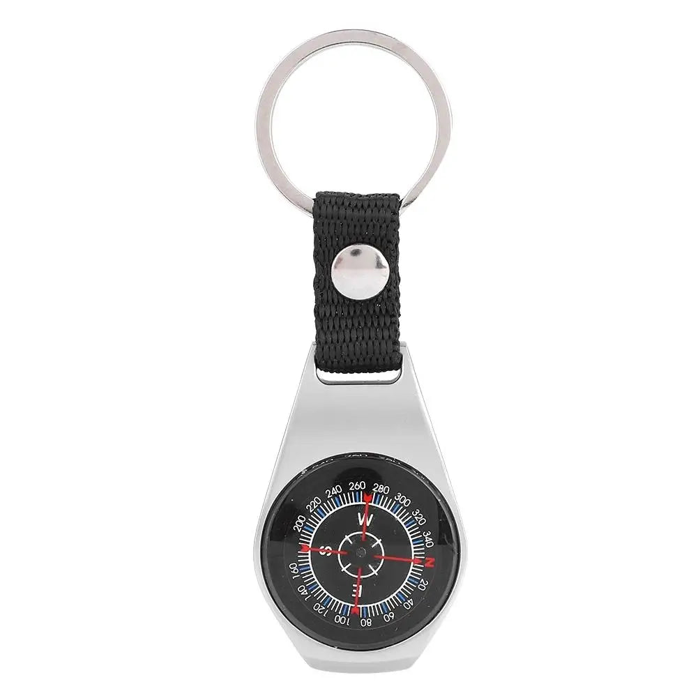 Mini Handheld Compass Keychain