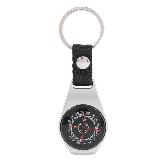Mini Handheld Compass Keychain
