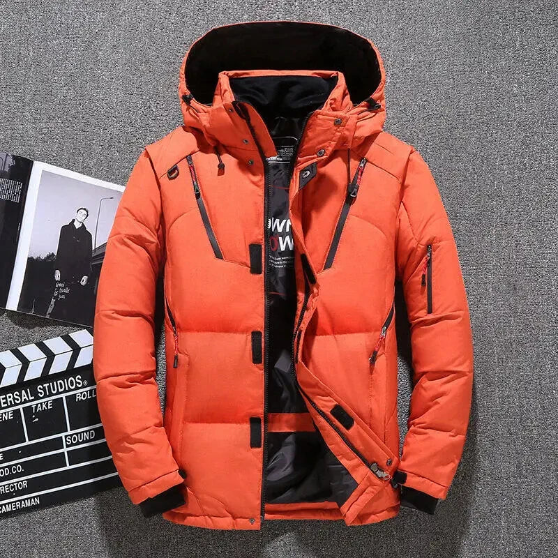Casual Padded Hooded Down Jacket