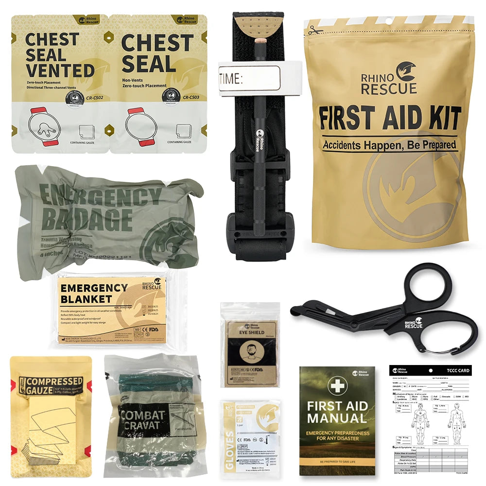 Tactical First Aid Medical Kit