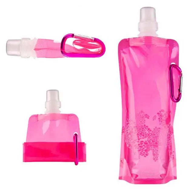 Portable Ultralight Foldable Silicone Water Bottle