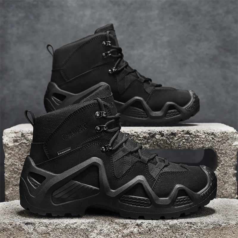 Tactical Boots with Straps