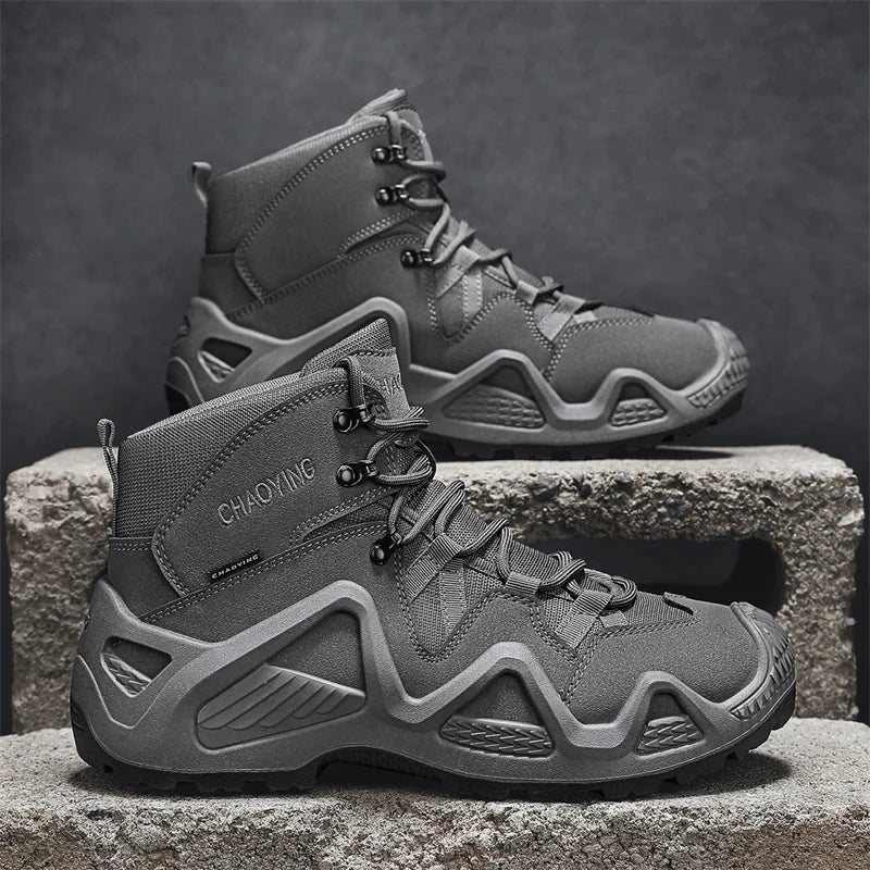 Tactical Boots with Straps