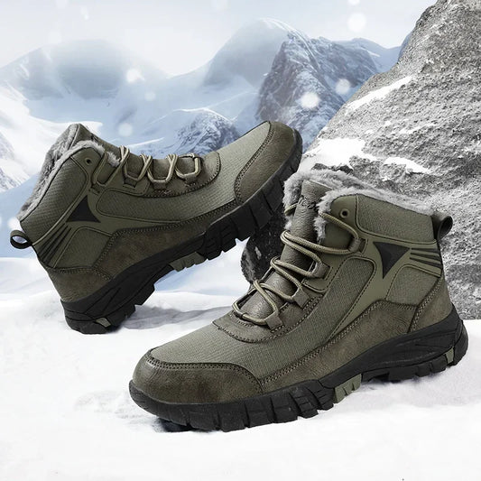 Men's Warm Winter Hiking Boots