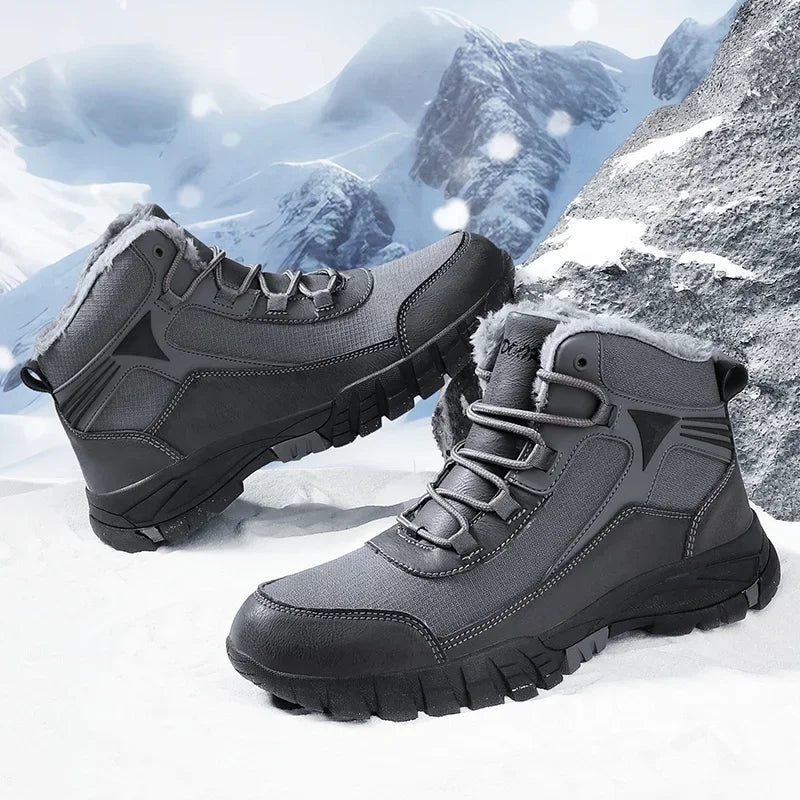 Men's Warm Winter Hiking Boots