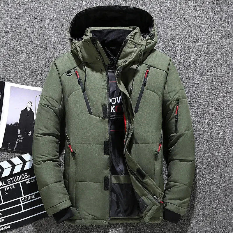 Casual Padded Hooded Down Jacket