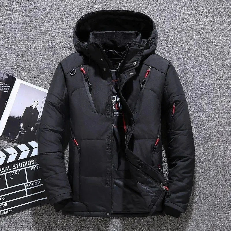 Casual Padded Hooded Down Jacket