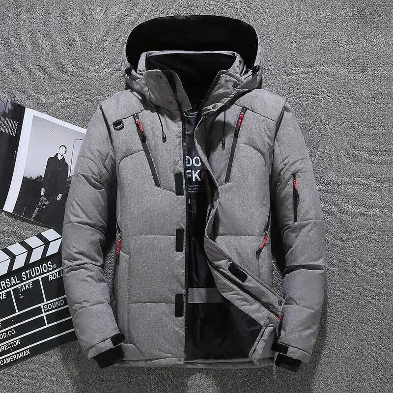 Casual Padded Hooded Down Jacket