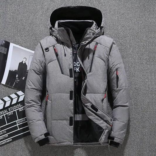 Casual Padded Hooded Down Jacket