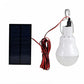 Solar Powered LED Bulb Light