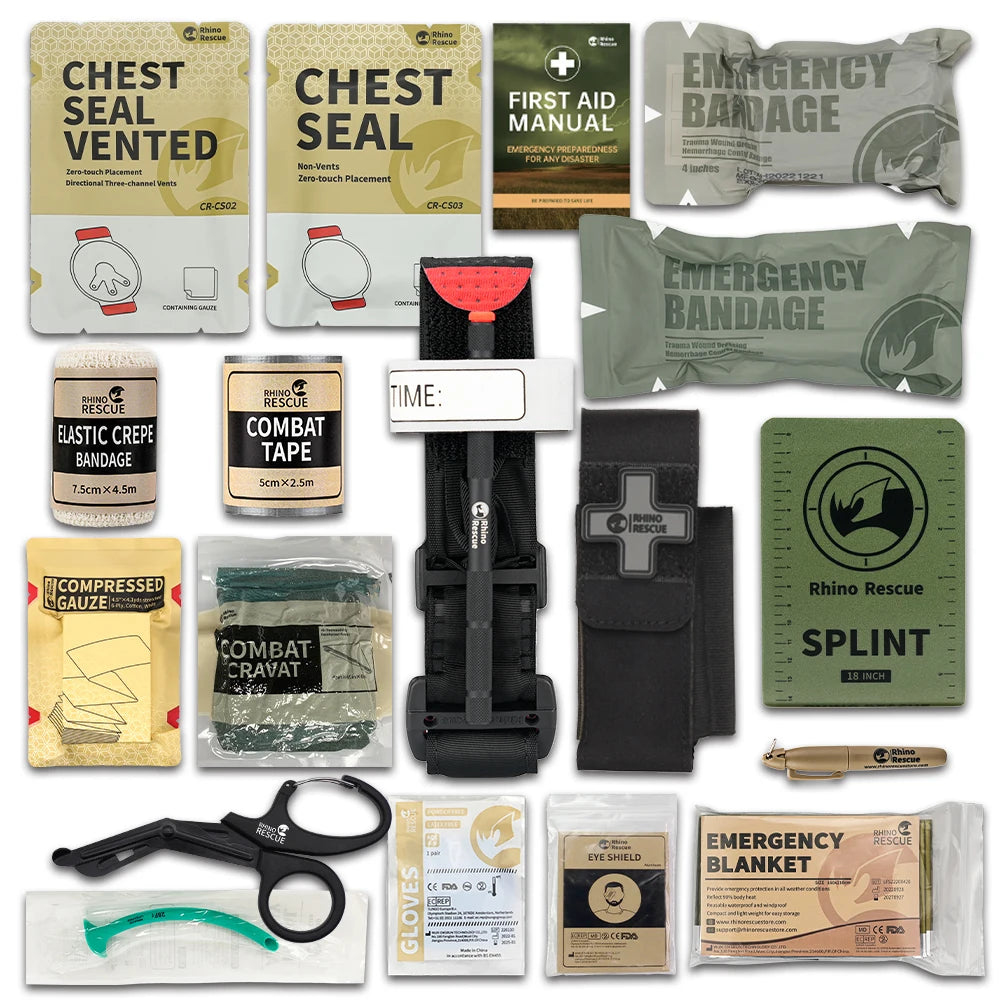Tactical First Aid Medical Kit
